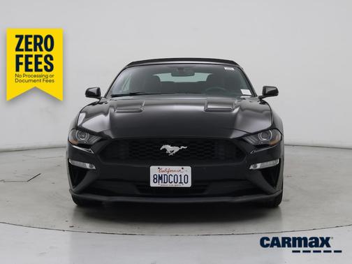 Black 2018 Ford Mustang Ecoboost Premium