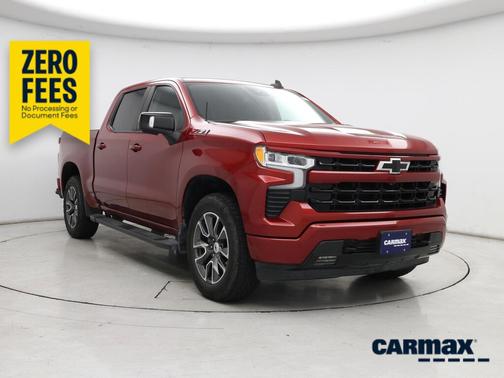 Red 2022 Chevrolet Silverado 1500 RST
