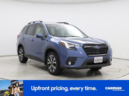 Blue 2023 Subaru Forester Limited