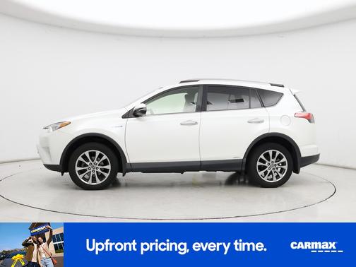 White 2017 Toyota RAV4 Hybrid Limited