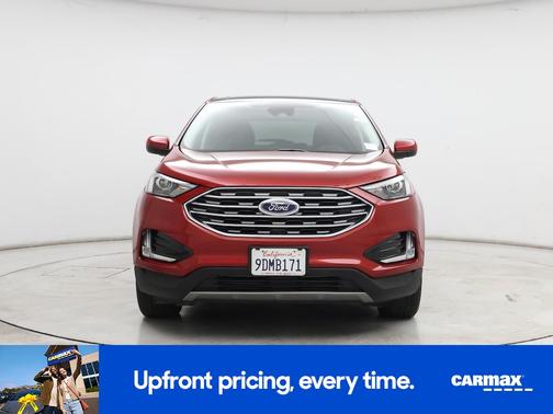 Red 2022 Ford Edge SEL