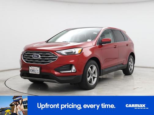 Red 2022 Ford Edge SEL