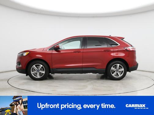 Red 2022 Ford Edge SEL
