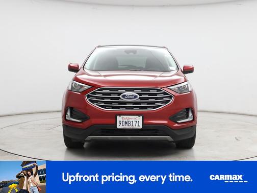 Red 2022 Ford Edge SEL