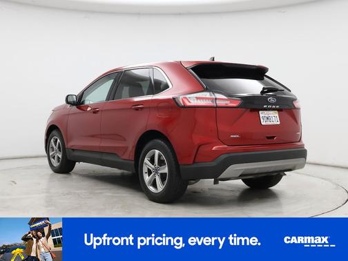 Red 2022 Ford Edge SEL