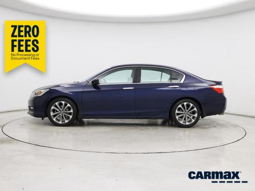 Blue 2015 Honda Accord Sport