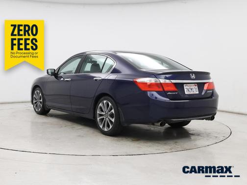 Blue 2015 Honda Accord Sport