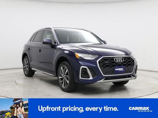 Blue 2023 Audi Q5 S-Line Premium