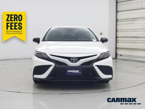 White 2024 Toyota Camry SE Night Shade