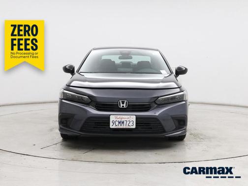 Gray 2022 Honda Civic Sport