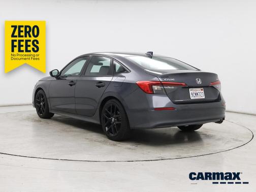 Gray 2022 Honda Civic Sport