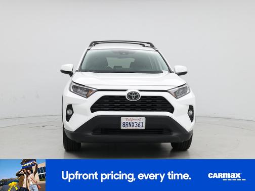 White 2020 Toyota RAV4 XLE