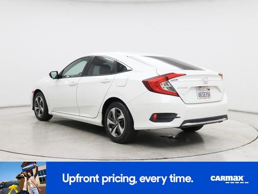 White 2020 Honda Civic LX