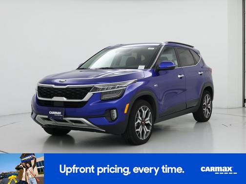 Blue 2021 Kia Seltos SX