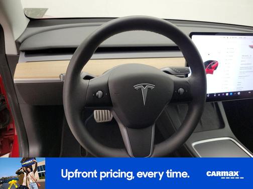 Red 2021 Tesla Model 3 Performance