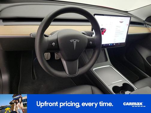 Red 2021 Tesla Model 3 Performance