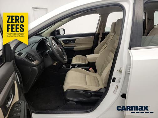 White 2019 Honda CR-V LX