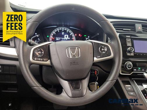 White 2019 Honda CR-V LX