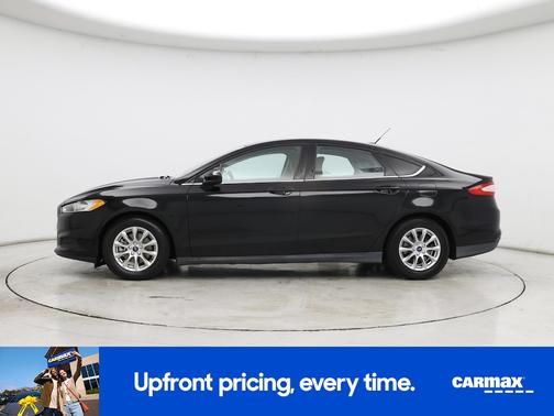 Black 2016 Ford Fusion S