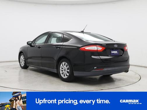 Black 2016 Ford Fusion S