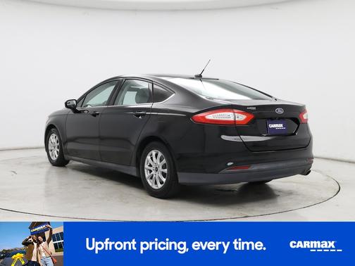 Black 2016 Ford Fusion S