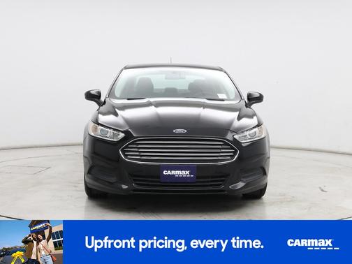 Black 2016 Ford Fusion S