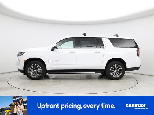 White 2021 Chevrolet Suburban LT