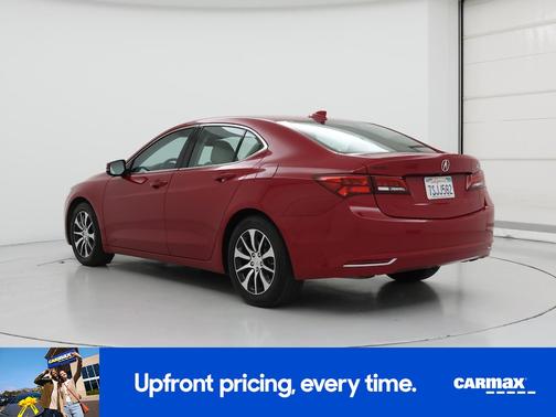 Red 2017 Acura TLX