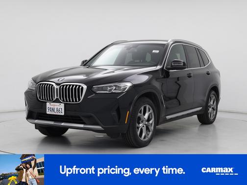 Black 2022 BMW X3 XDrive30i