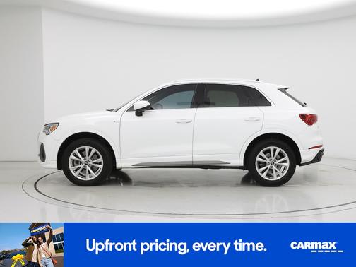 White 2023 Audi Q3 S-Line Premium