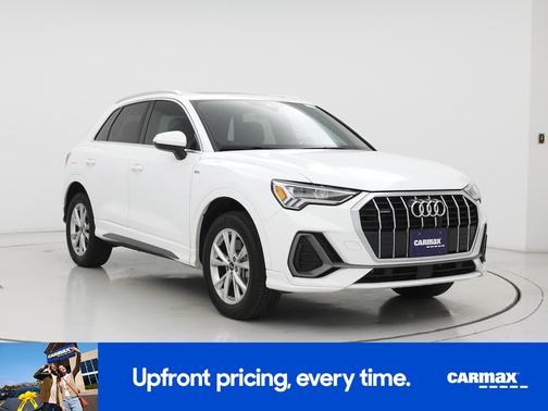 White 2023 Audi Q3 S-Line Premium
