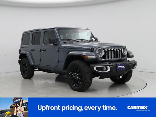 Gray 2025 Jeep Wrangler 4xe Sahara