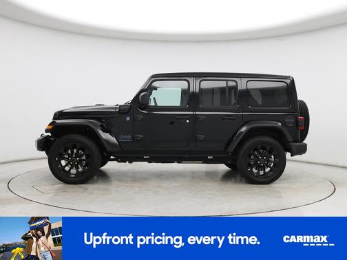 Black 2025 Jeep Wrangler 4xe Sahara