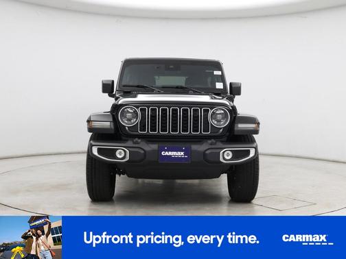 Black 2025 Jeep Wrangler 4xe Sahara