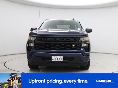 Blue 2022 Chevrolet Silverado 1500 Custom