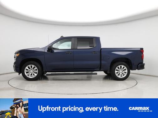 Blue 2022 Chevrolet Silverado 1500 Custom