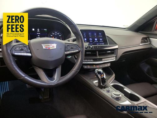 Orange 2020 Cadillac CT4 V