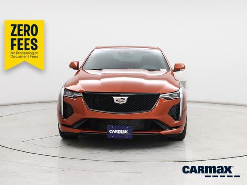 Orange 2020 Cadillac CT4 V