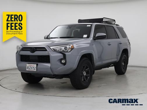 Gray 2021 Toyota 4Runner Trail Special Edition