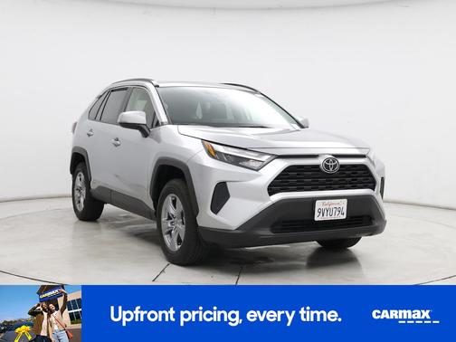 Silver 2025 Toyota RAV4 Hybrid XLE