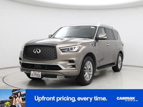 Gray 2018 INFINITI QX80