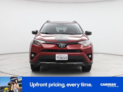 Burgundy 2018 Toyota RAV4 Adventure
