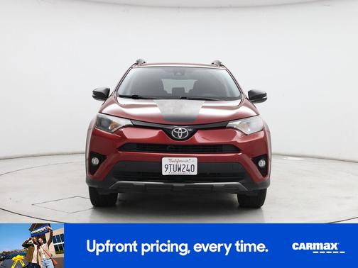 Burgundy 2018 Toyota RAV4 Adventure