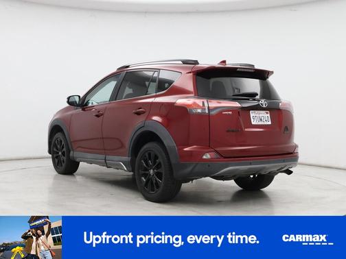 Burgundy 2018 Toyota RAV4 Adventure