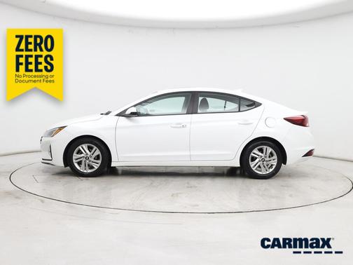 White 2020 Hyundai ELANTRA Value Edition