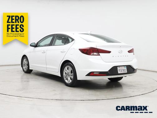 White 2020 Hyundai ELANTRA Value Edition