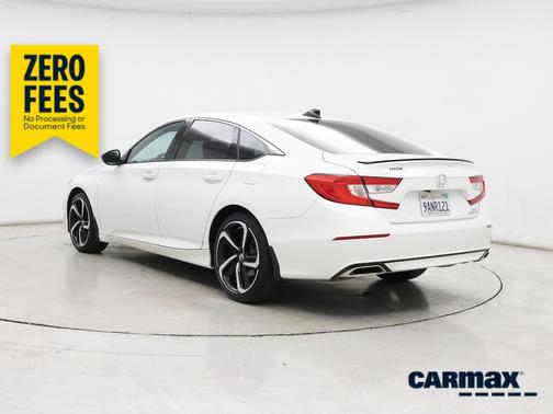White 2022 Honda Accord Sport