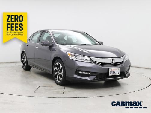 Gray 2016 Honda Accord EX-L
