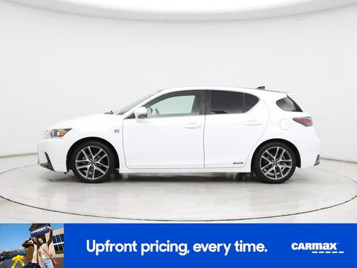 White 2015 Lexus CT 200h