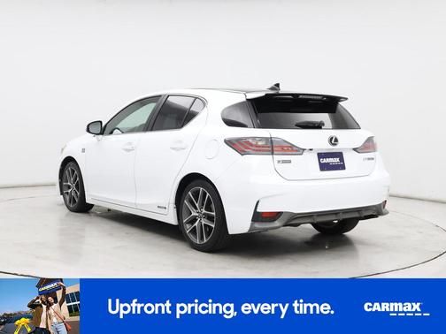 White 2015 Lexus CT 200h